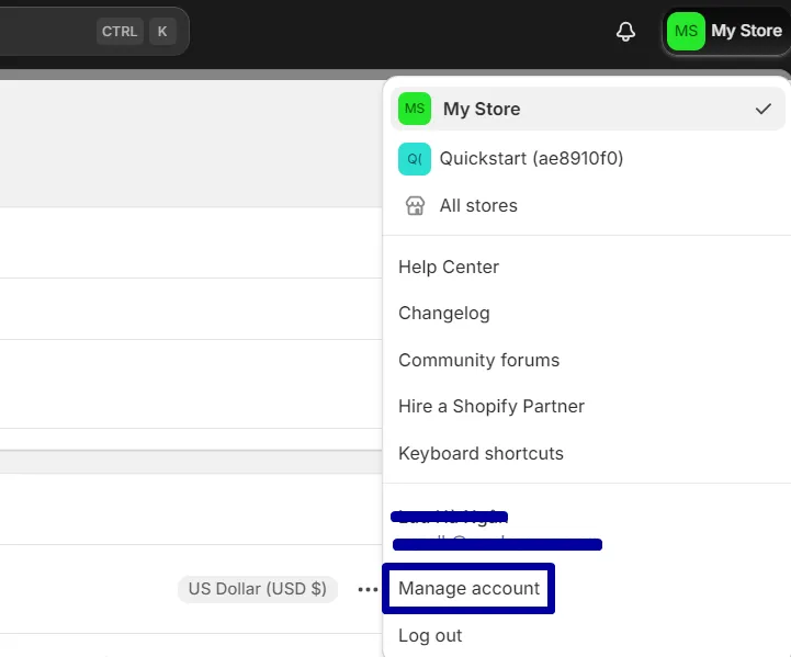 Update Staff Account Information on the Shopify  3